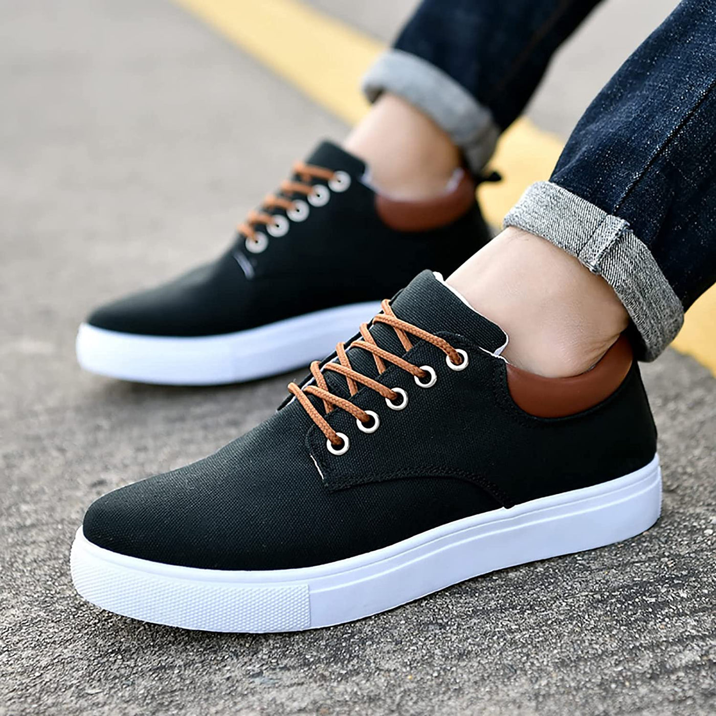 Leo | Baskets décontracté pour hommes | lacets