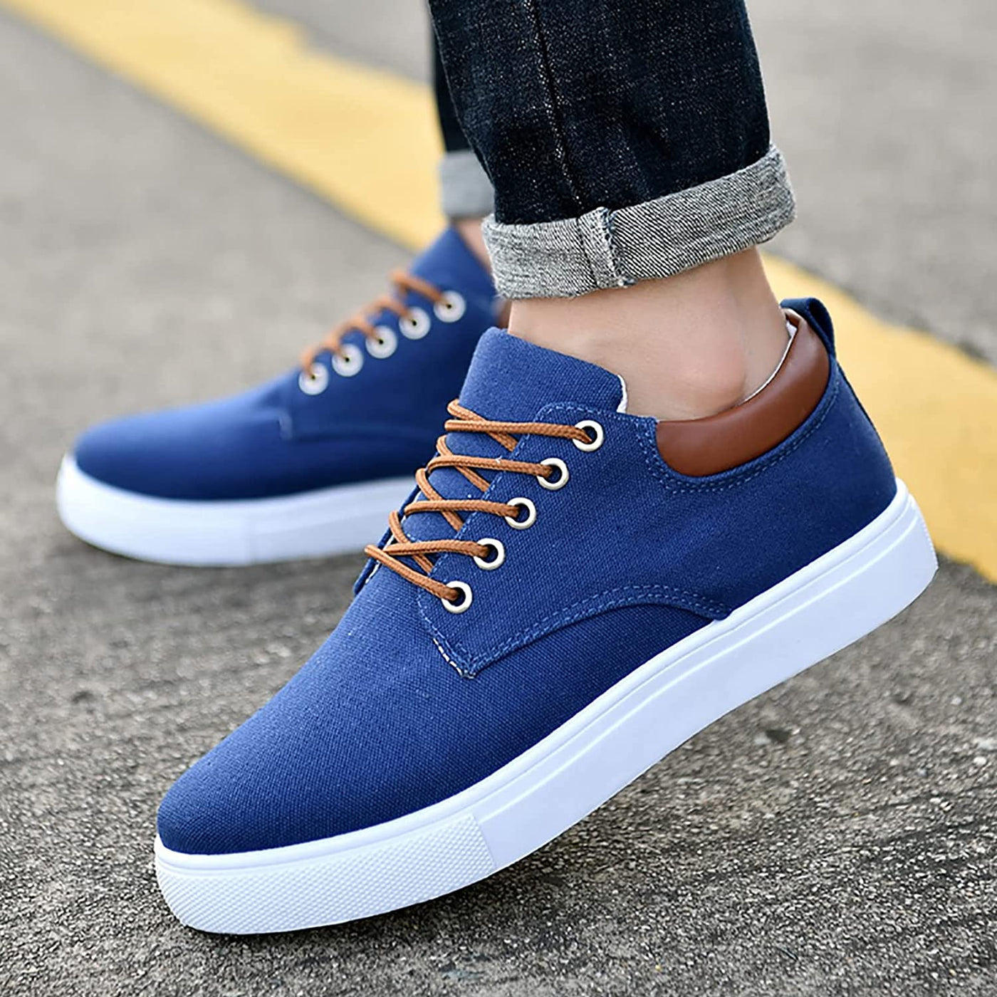 Leo | Baskets décontracté pour hommes | lacets