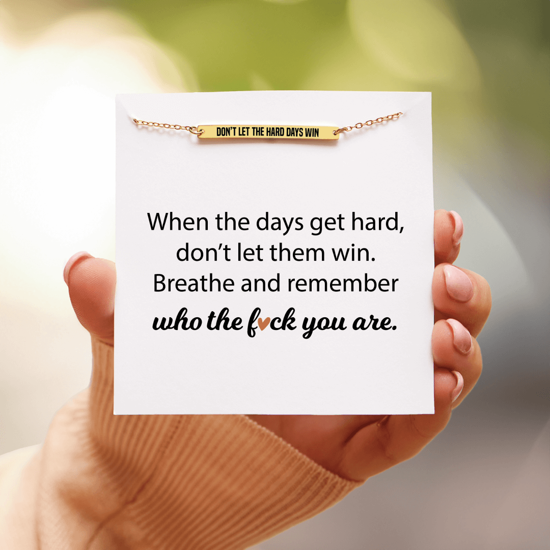 Edmonton Essence™ | Motivational Bar Bracelet  
A bracelet to inspire resilience.