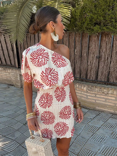 Zaria | Robe Tropicale Audacieuse et Chic pour Femmes