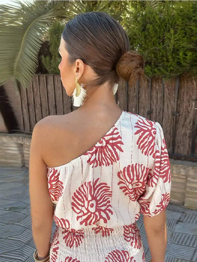 Zaria | Robe Tropicale Audacieuse et Chic pour Femmes