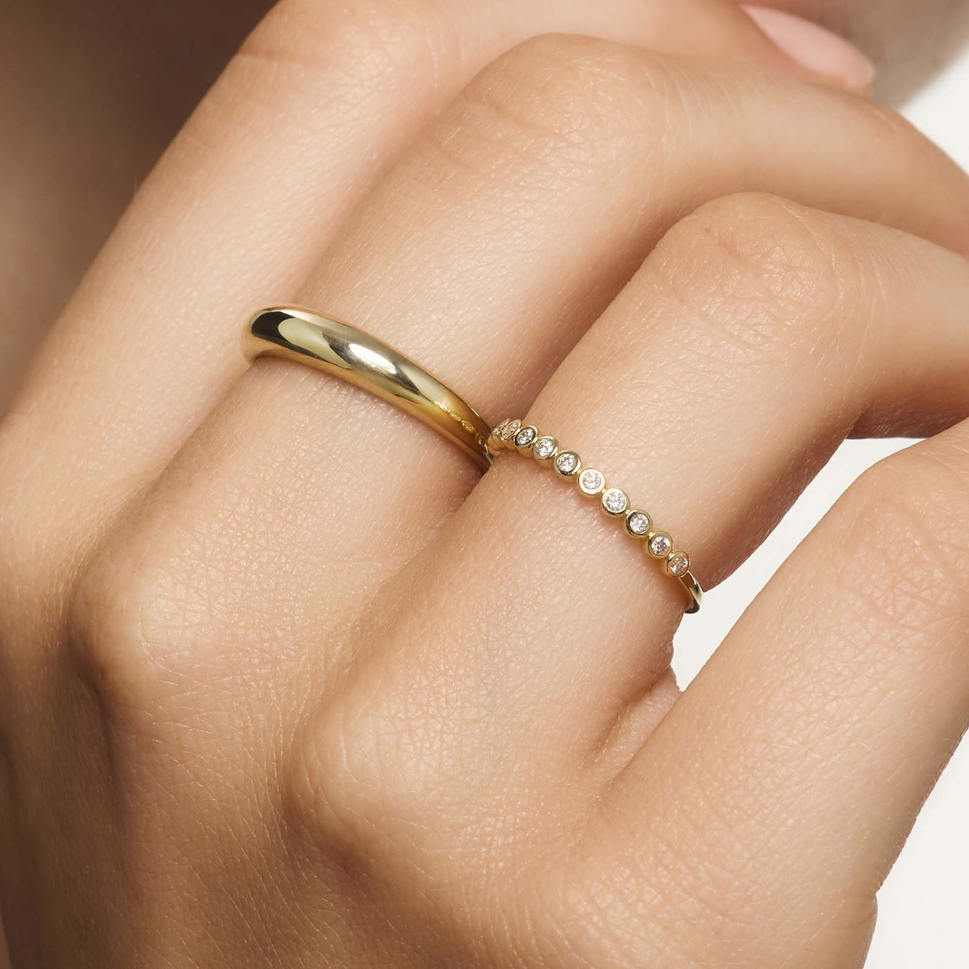 Bague en Diamant | Or 14k