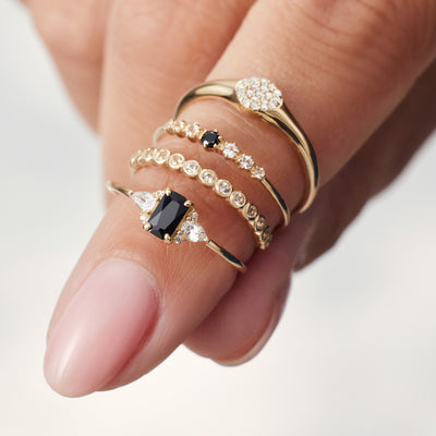 Bague en Diamant | Or 14k