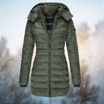 Veste d'hiver pour femmes, extra chaude et matelassée