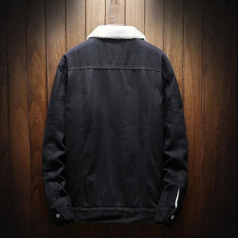 Veste en denim pour homme | Chaud
