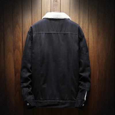 Veste en denim pour homme | Chaud