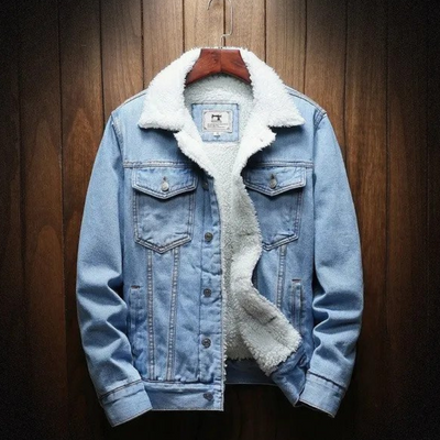 Veste en denim pour homme | Chaud
