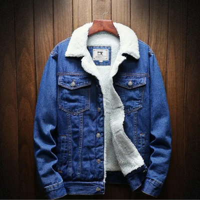 Veste en denim pour homme | Chaud