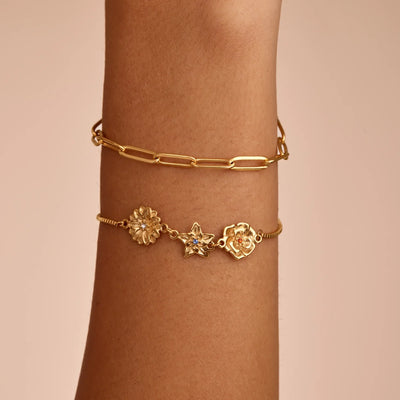 Edmonton Essence™ | Custom Birth Flower Bracelet