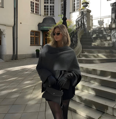 Manteau Cape Femme Tendance | Chaud