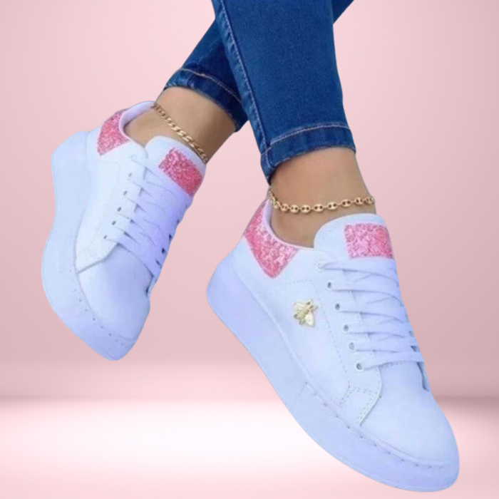 Agathe | Baskets à lacets pour femme | confort