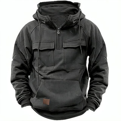 Sweat à capuche multi-poches pour hommes - Mervin