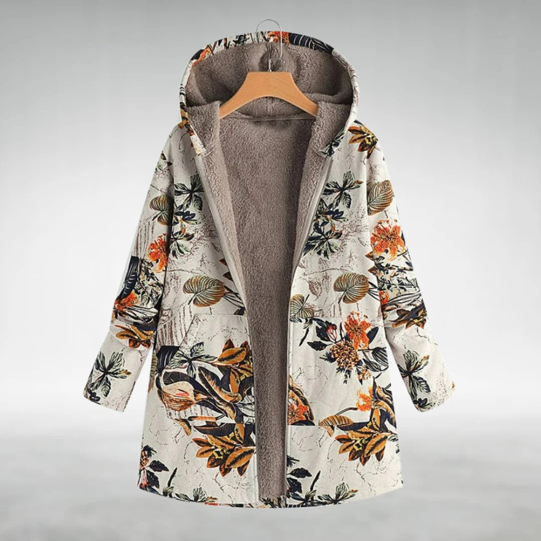 Florleece™ - Veste Fleece Fleurie Élégante