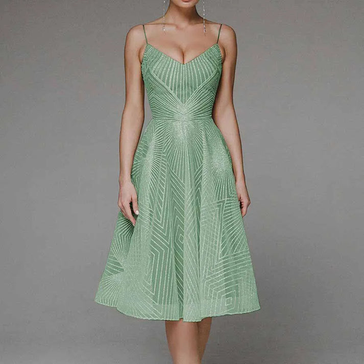 Juliette - Robe dos nu élégante pour des apparitions stylées