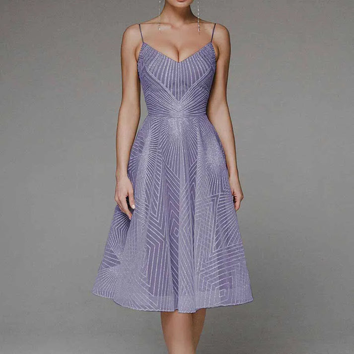 Juliette - Robe dos nu élégante pour des apparitions stylées
