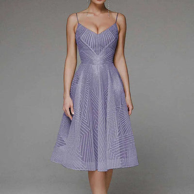 Juliette - Robe dos nu élégante pour des apparitions stylées