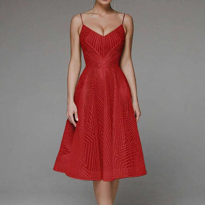 Juliette - Robe dos nu élégante pour des apparitions stylées