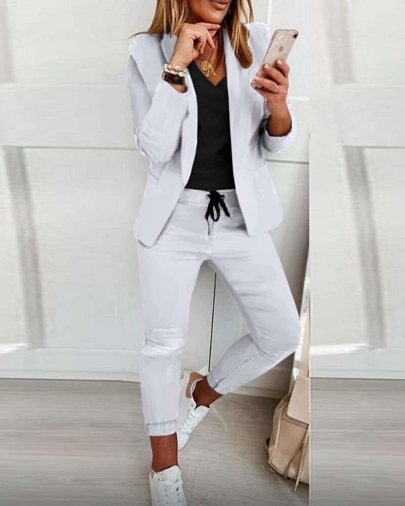 Ensemble deux pièces polyvalent pour femmes
