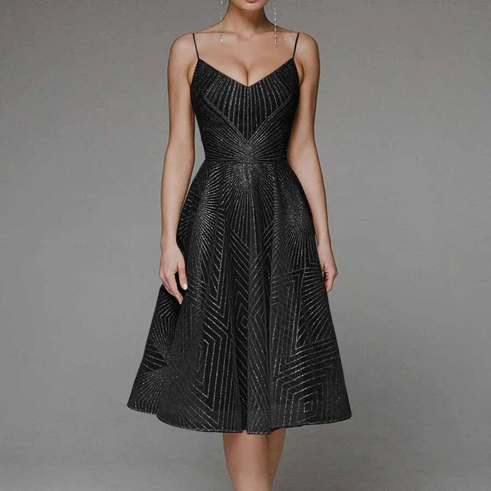 Juliette - Robe dos nu élégante pour des apparitions stylées