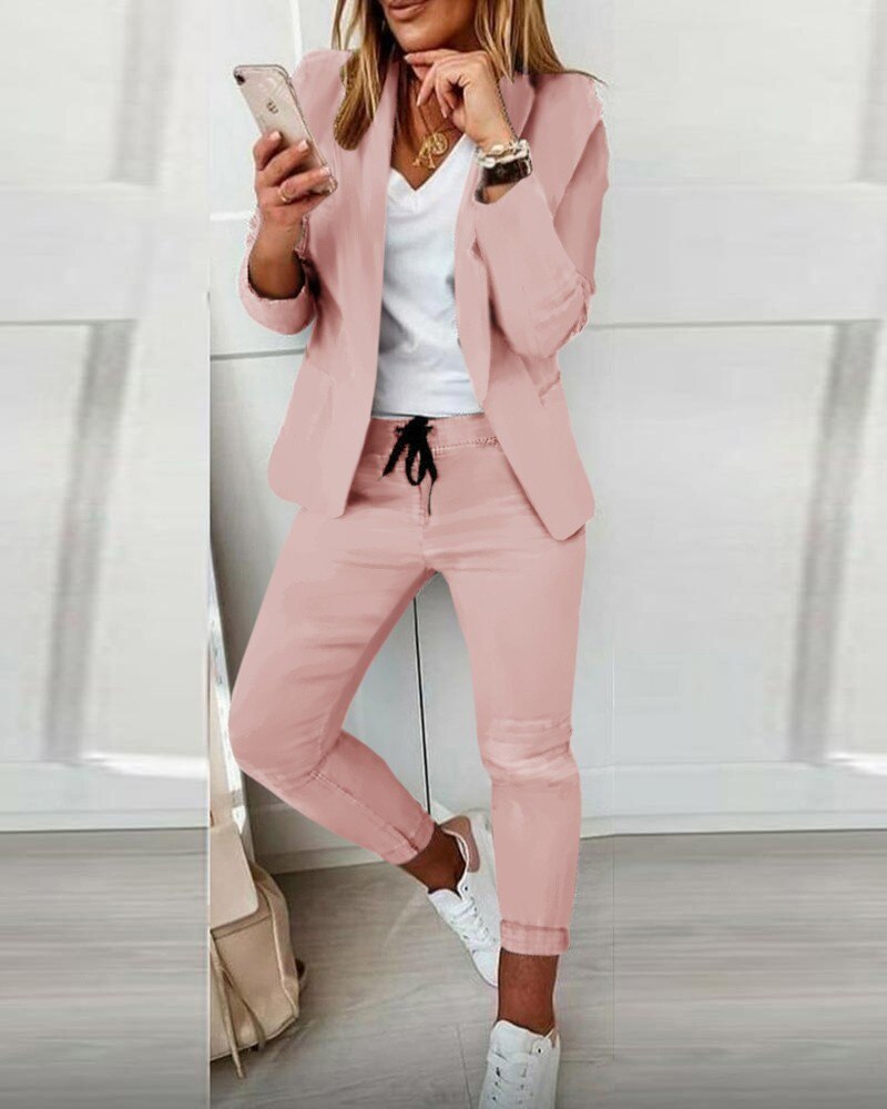Ensemble deux pièces polyvalent pour femmes