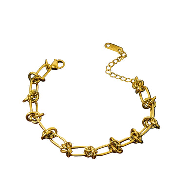 Collier +  bracelet fait main | Or plaqué 14 carats ou en Argent