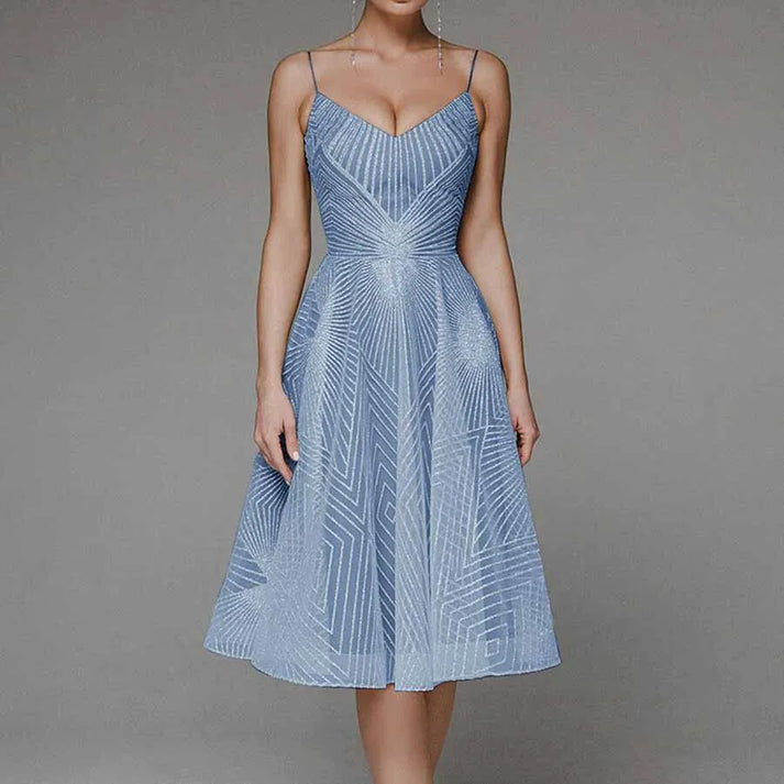Juliette - Robe dos nu élégante pour des apparitions stylées