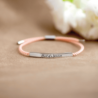 Edmonton Essence™ | Warrior Spirit Bracelet  
A motivational tube bracelet.