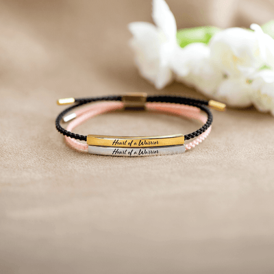 Edmonton Essence™ | Warrior Spirit Bracelet  
A motivational tube bracelet.