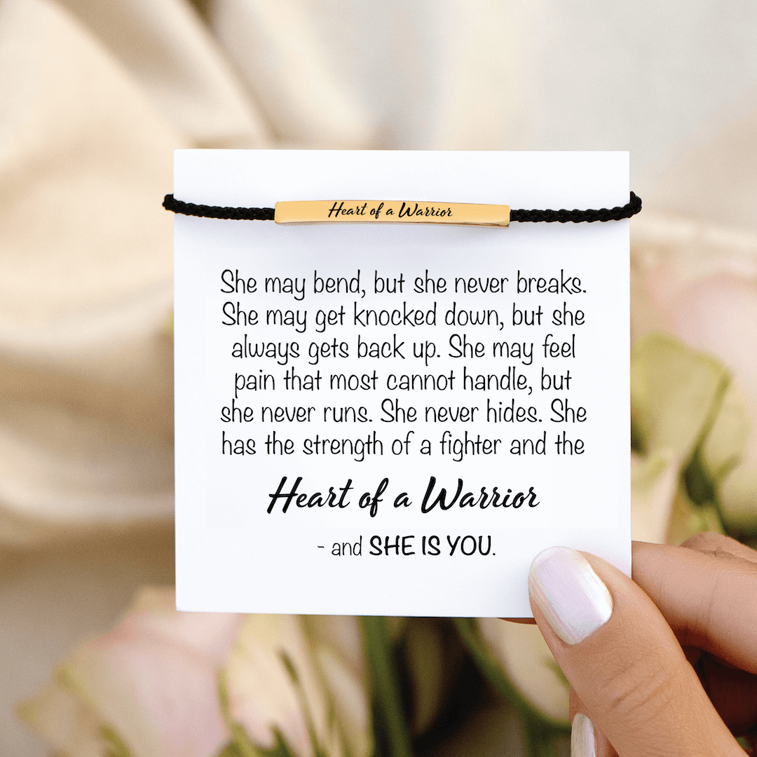 Edmonton Essence™ | Warrior Spirit Bracelet  
A motivational tube bracelet.