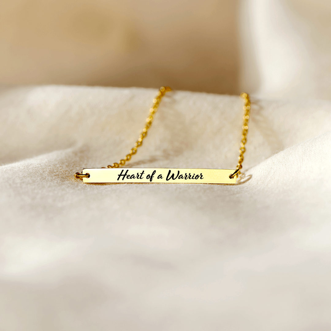 Edmonton Essence™ | Warrior Spirit Bracelet  
A motivational bar bracelet.