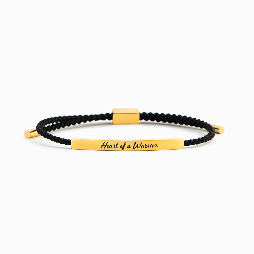 Edmonton Essence™ | Warrior Spirit Bracelet  
A motivational tube bracelet.