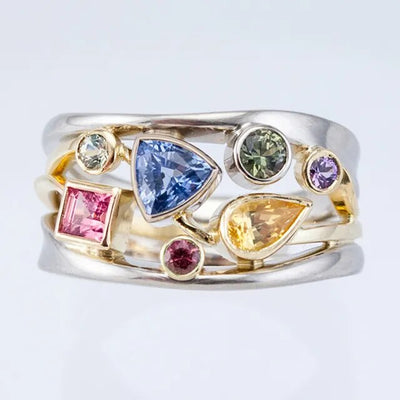 Bague Vintage Bunter en Zircone