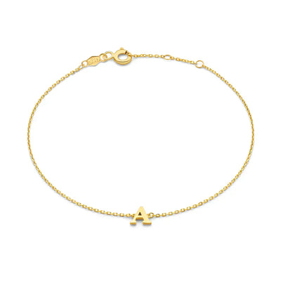 Vita Signa Initial-Bracelet | Or 14k