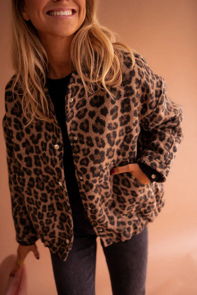 AtelierDeRoche™ | Le bomber léopard