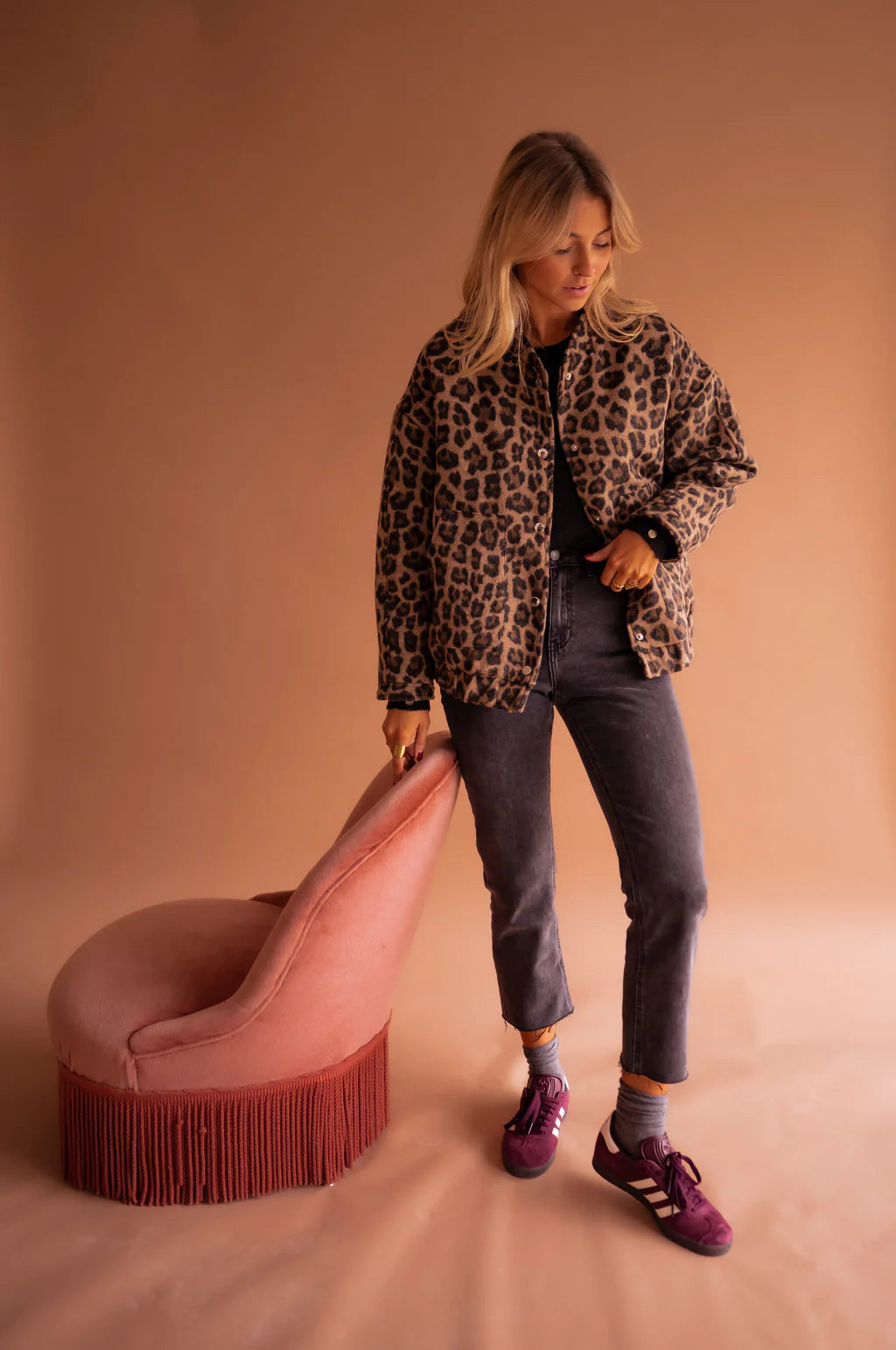 AtelierDeRoche™ | Le bomber léopard