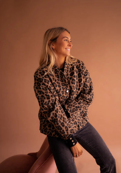 AtelierDeRoche™ | Le bomber léopard