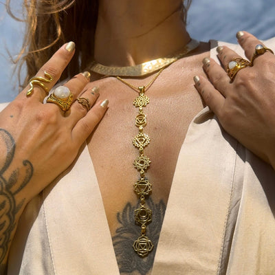 Collier 7 chakras