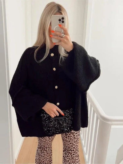 Cardigan surdimensionné pour femmes | Chaud