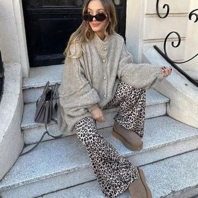 Cardigan surdimensionné pour femmes | Chaud