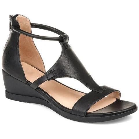 Lena | Sandales confortables et élégantes pour femme | compensées