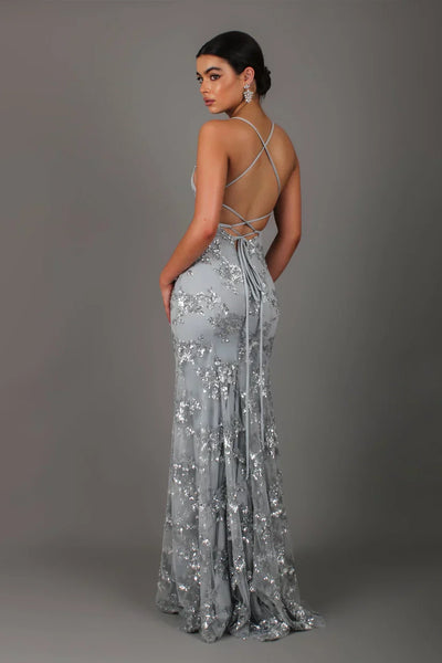 Robe élégante à paillettes pour femmes | Maxi