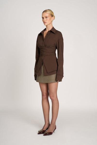 Freya™ | Chemise Wrap Sur Mesure