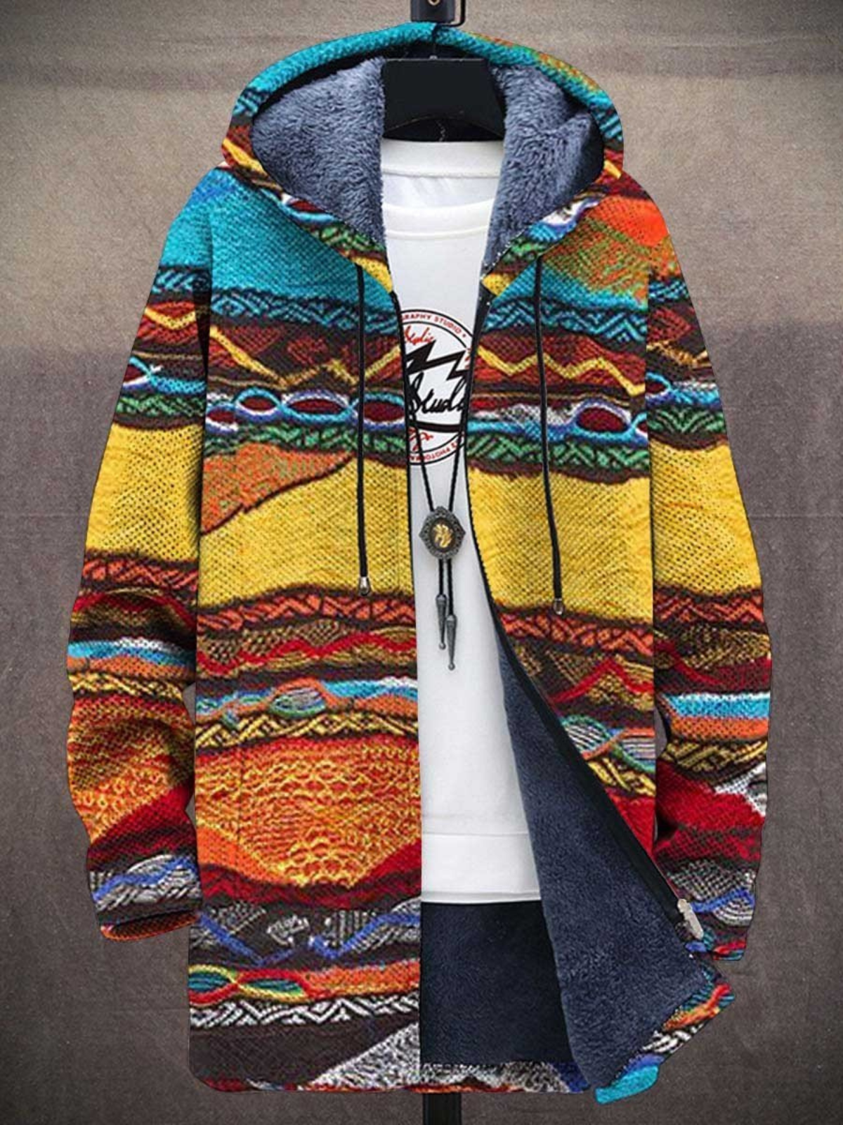 Jindalee | Cardigan de Luxe avec Inspiration Artistique