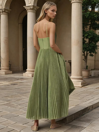 Zoe - Robe de Soirée Sans Manches Élégante à Dos Ouvert