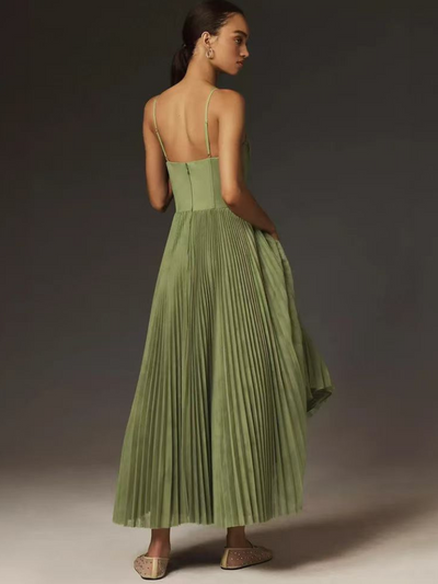 Zoe - Robe de Soirée Sans Manches Élégante à Dos Ouvert