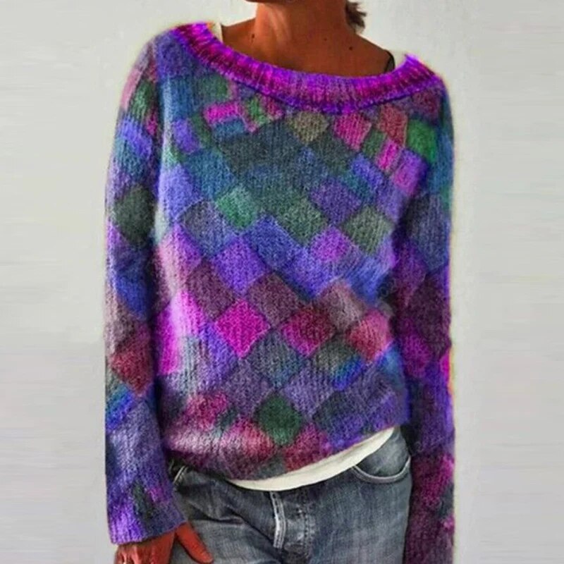 Pull en tricot douillet pour femmes | Chaud
