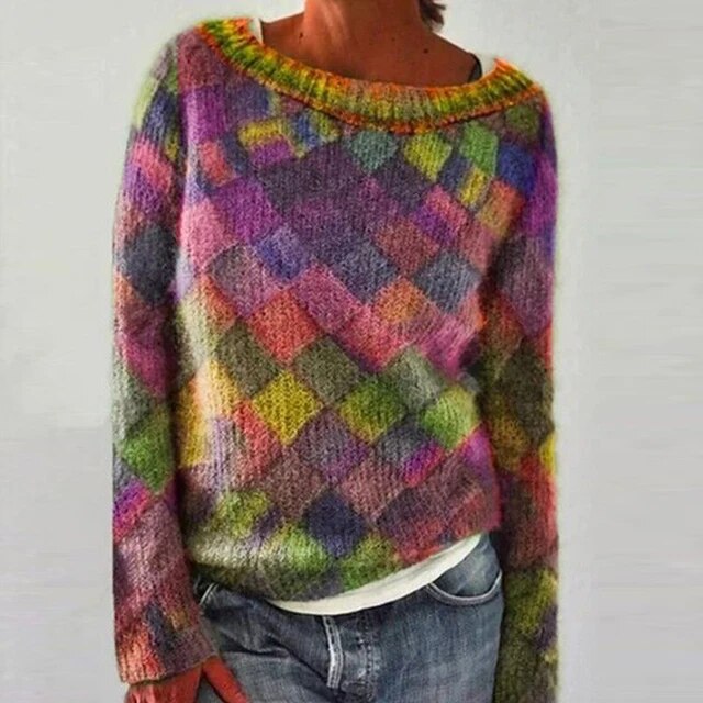 Pull en tricot douillet pour femmes | Chaud