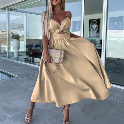Chloé - Robe midi à la mode
