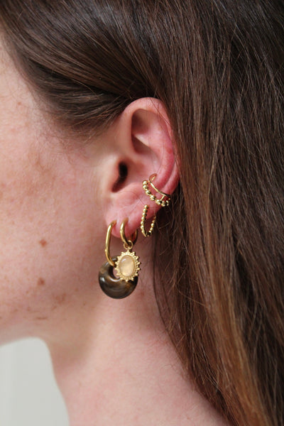 Jolie – Boucles d’oreilles – Acier inoxydable