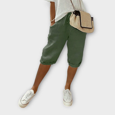 Amanda - Pantalons courts chic et confortables